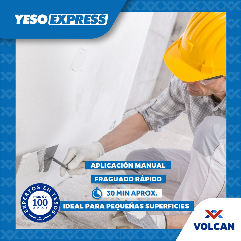 Yeso Express saco 25 KGS