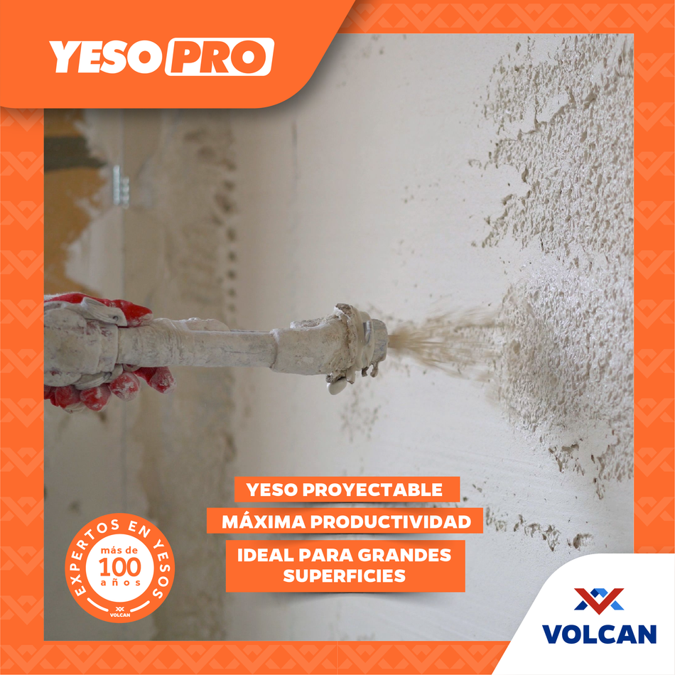 Yeso Pro Volcan 25 KG