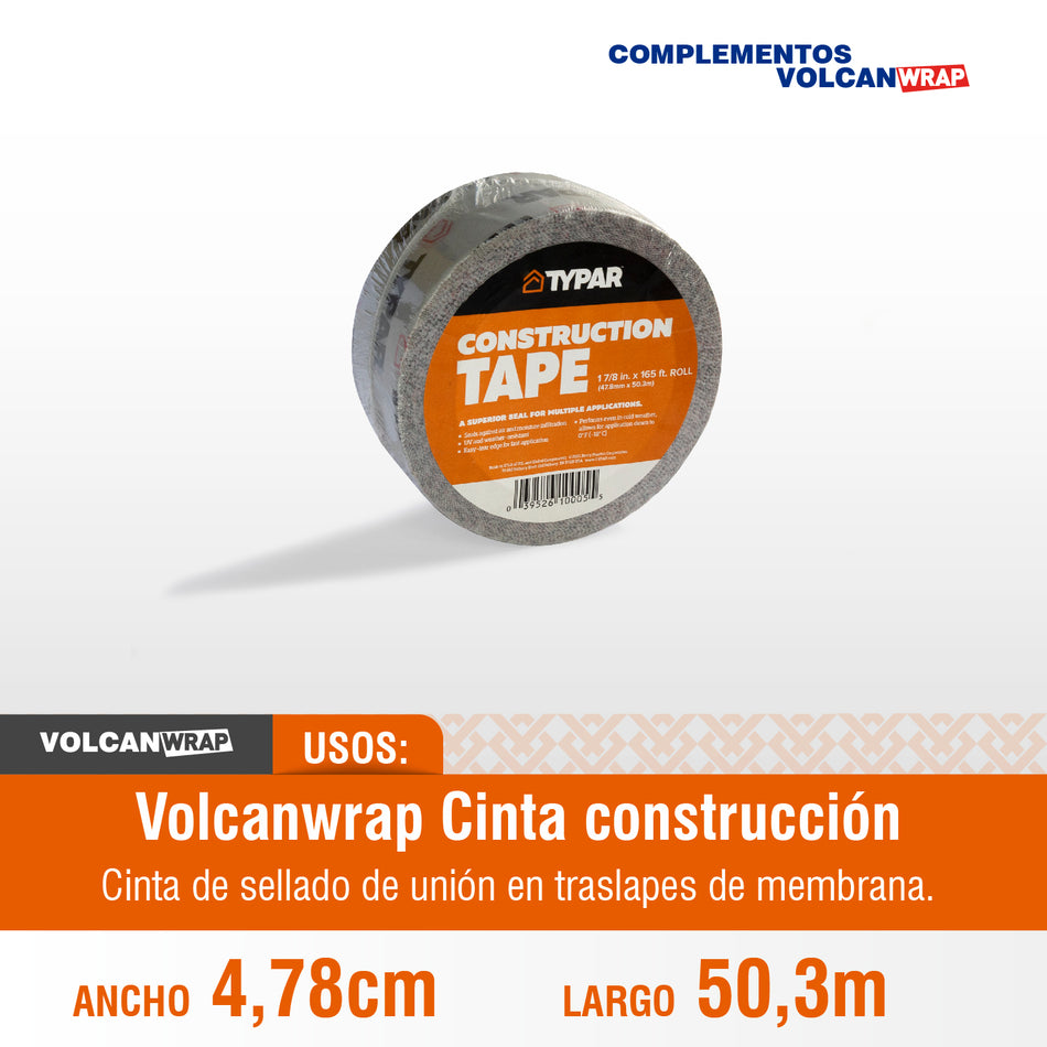 Cinta Construcción VolcanWrap 50,29 m