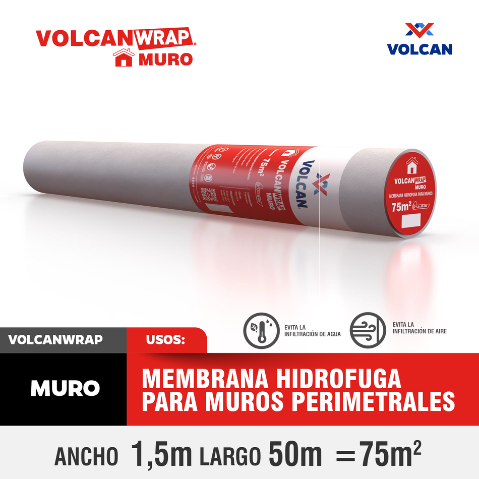 Volcanwrap MURO 75 M2