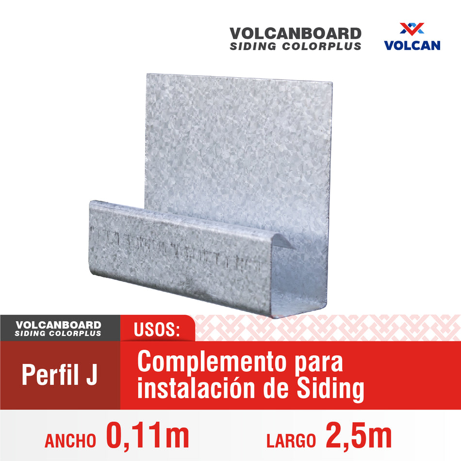 Perfil J Universal 0,11 X 2,5