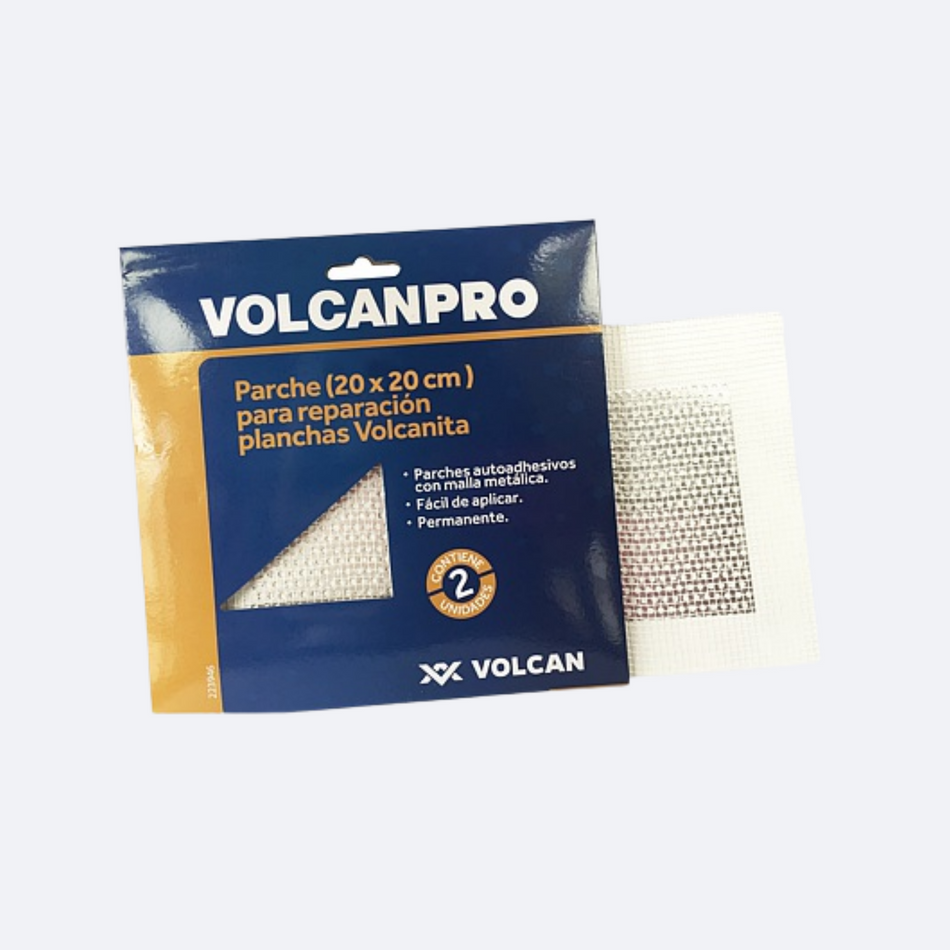 Set Parches Reparadores Autoadhesivos para Placa Yeso-Cartón 20 × 20 cm