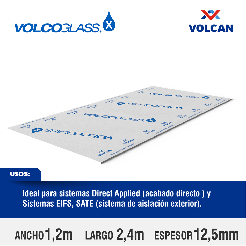 Volcoglass X BC 12,5 x 1,2 x 2,4