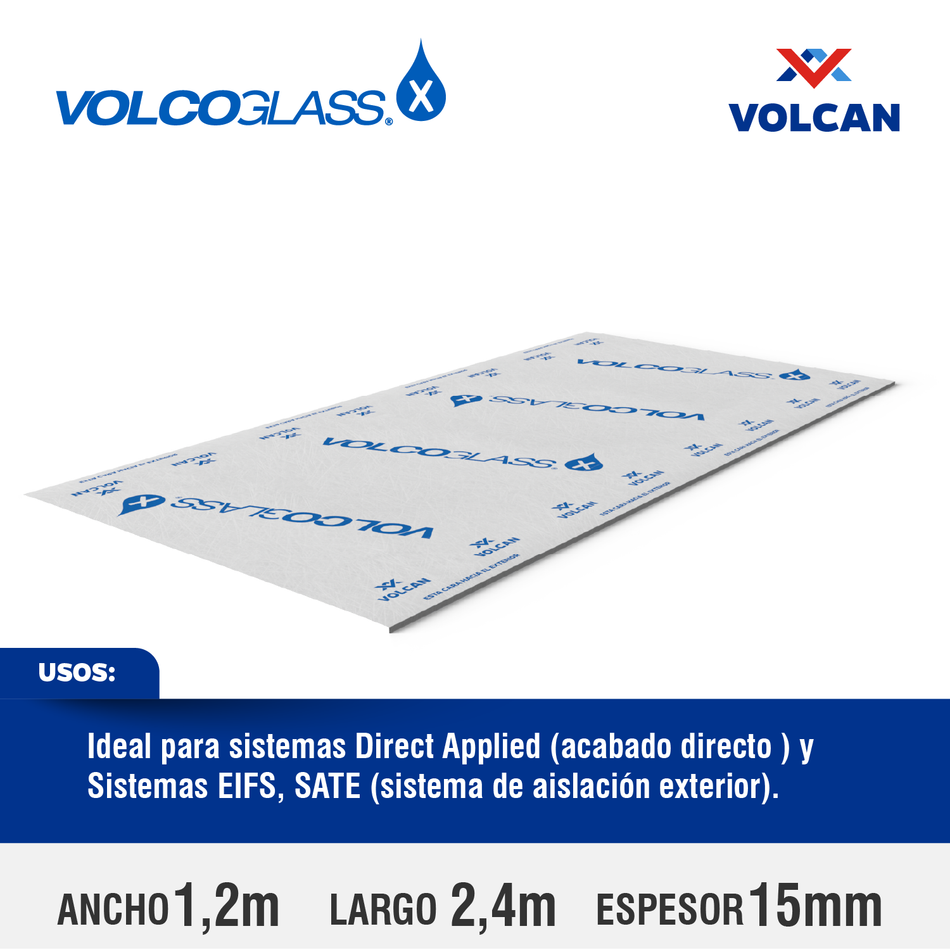 Volcoglass X BC 15 x 1,2 x 2,4