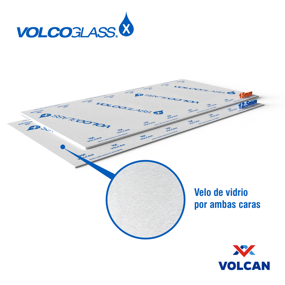 Volcoglass X 12,5 x 1,2 x 2,4