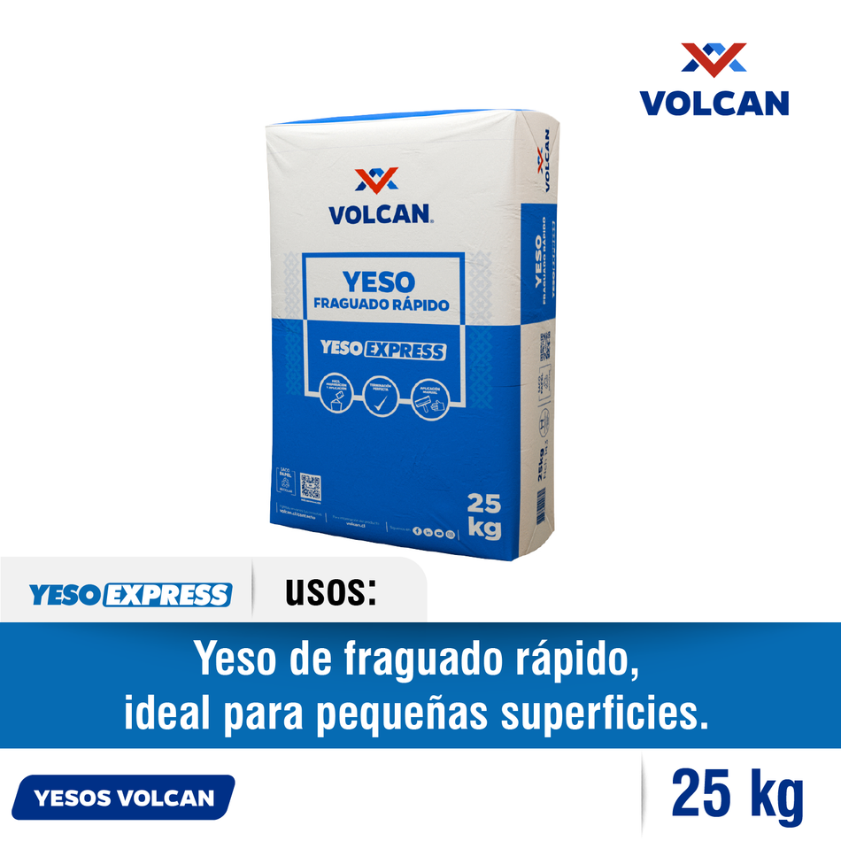 Yeso Express saco 25 KGS