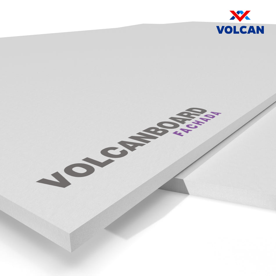 Fibrocemento Volcanboard Fachada 10mm x 1,2m x 2,4m