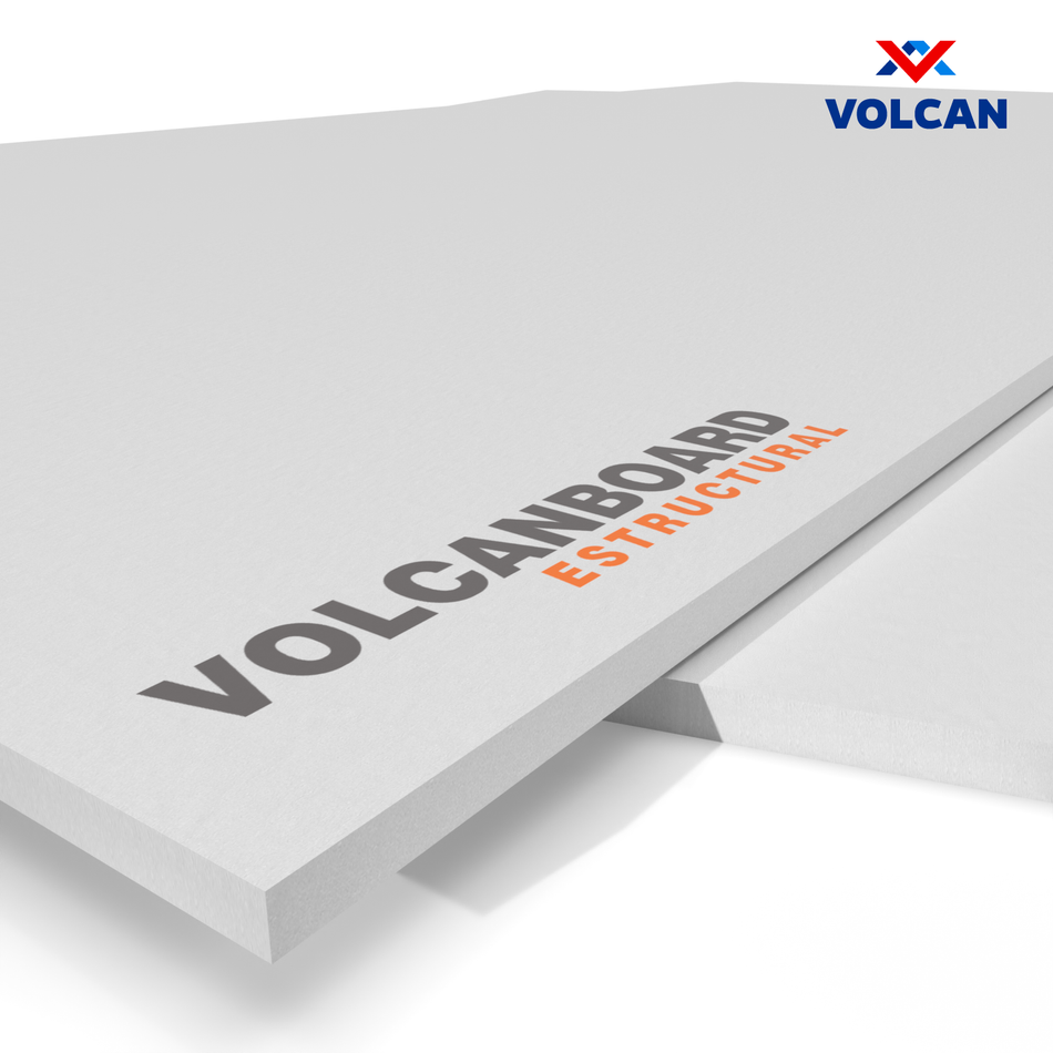 Fibrocemento Volcanboard Estructural 8mm x 1,2m x 2,4m