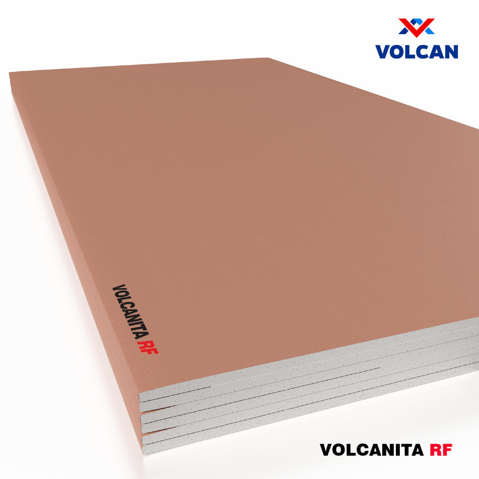 Volcanita RF BR Resistente al Fuego 15 mm 1,2 x 2,4 m