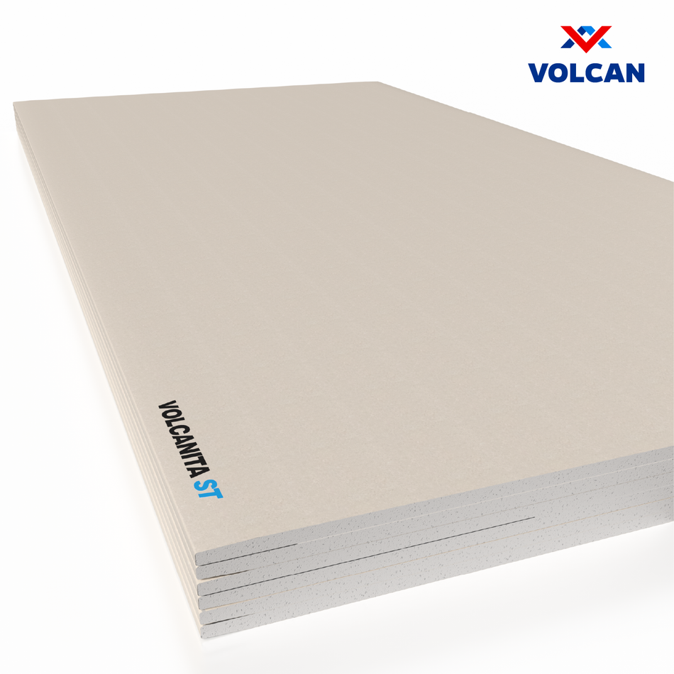 Volcanita ST Estándar Borde Rebajado 10 mm 1,2 x 2,4 m