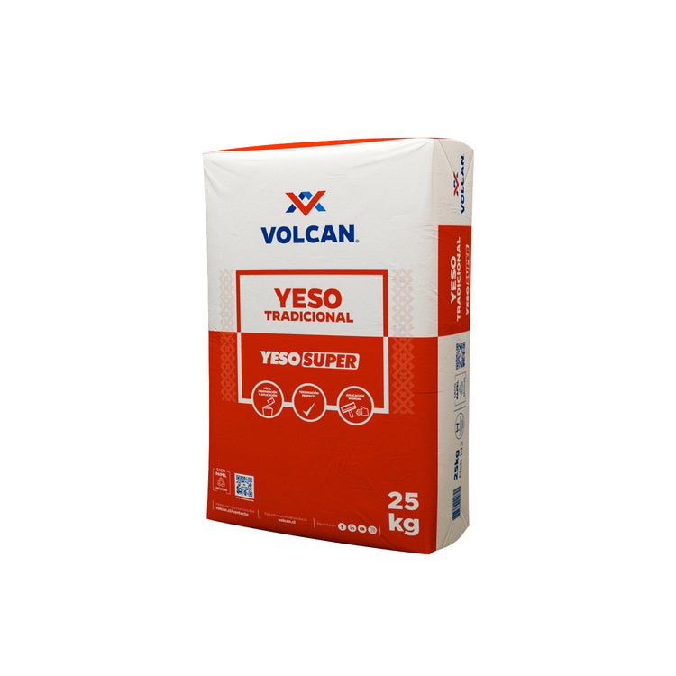 Yeso Super saco 25 KGS – Tienda Volcán